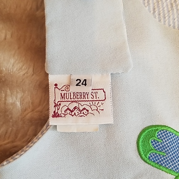 Boy's Embroidered Romper (REVERSIBLE) - Picture 3 of 6